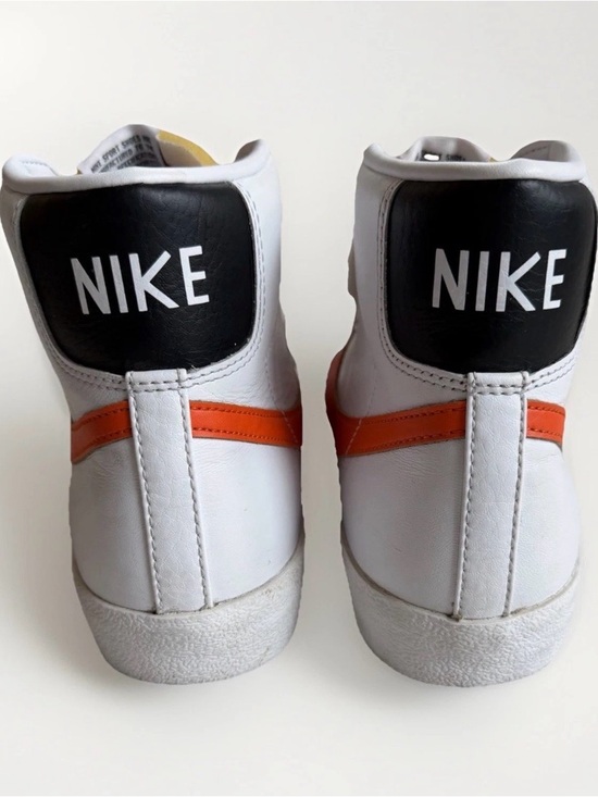 Nike Blazer Mid \'77 Vintage White Magma Orange Men\'s Size 9.5 main image 6